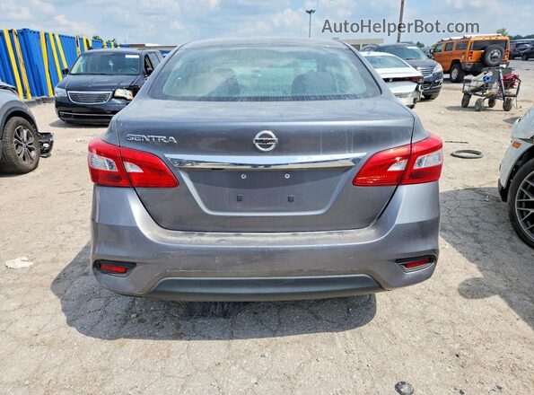 3N1AB7AP1JY261134 2018 NISSAN SENTRA Silver Widok z tyłu