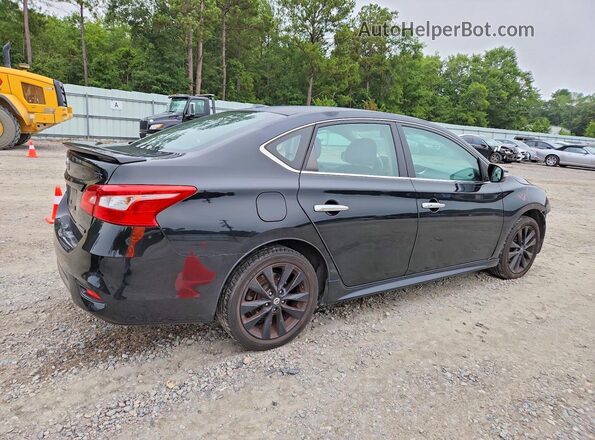 3N1AB7AP1JY270643 2018 NISSAN SENTRA Black Trasero derecho