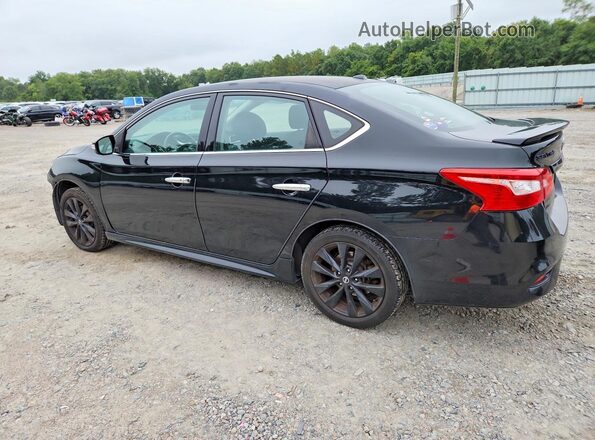 3N1AB7AP1JY270643 2018 NISSAN SENTRA Black Trasero izquierdo
