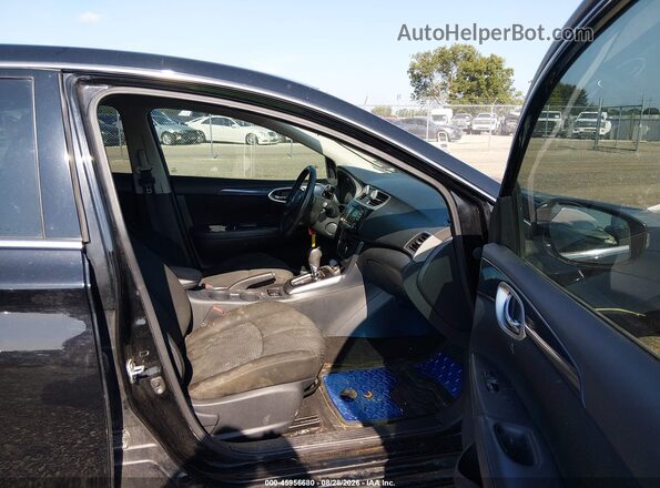 3N1AB7AP1JY276166 2018 NISSAN SENTRA Black Вид салону спереду