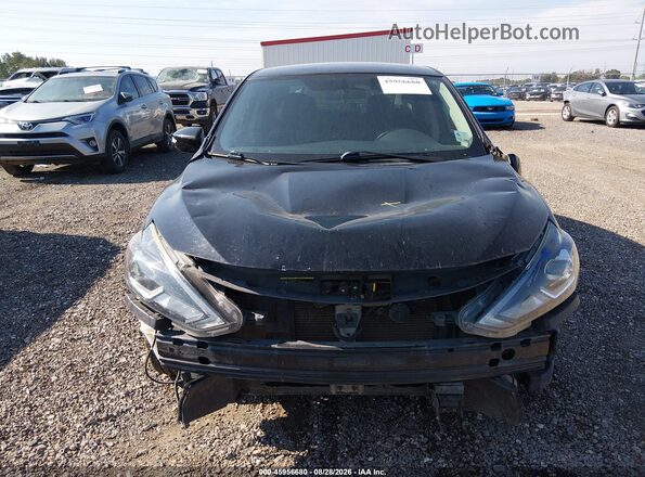 3N1AB7AP1JY276166 2018 NISSAN SENTRA Black Вид задньої частини салону