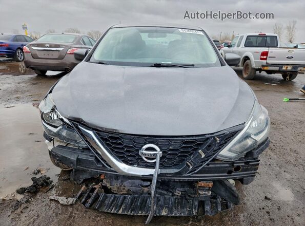 3N1AB7AP1JY311983 2018 NISSAN SENTRA Серый Вид спереди
