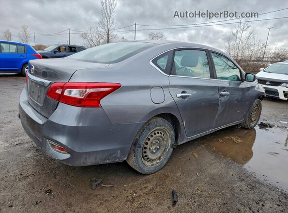 3N1AB7AP1JY311983 2018 NISSAN SENTRA Серый Задняя правая четверть