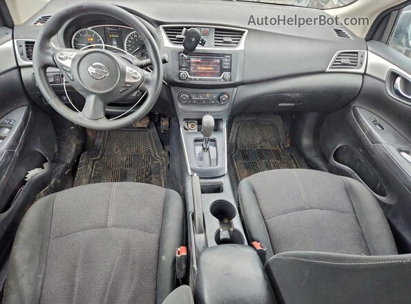 3N1AB7AP1JY311983 2018 NISSAN SENTRA Серый Вид панели приборов