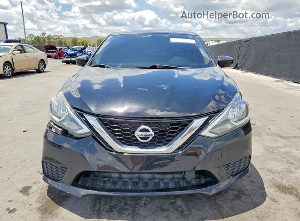 3N1AB7AP1JY316729 2018 NISSAN SENTRA Black Вид спереду