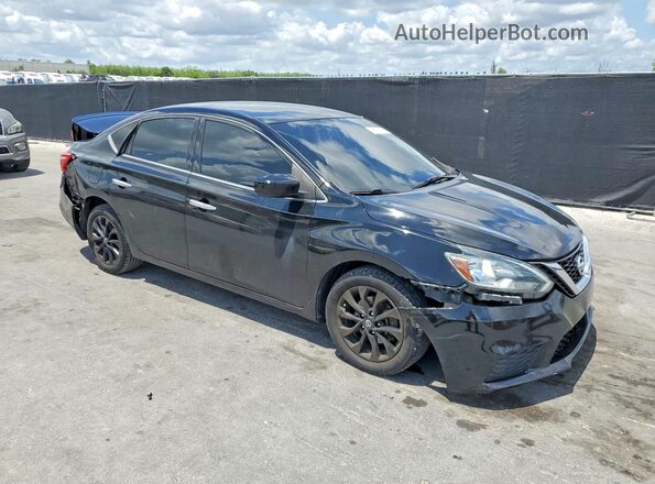 3N1AB7AP1JY316729 2018 NISSAN SENTRA Black Передня права чверть