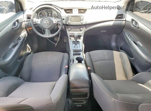 3N1AB7AP1JY316729 2018 NISSAN SENTRA Black Вид панелі приладів