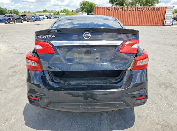 3N1AB7AP1JY316729 2018 NISSAN SENTRA Black Вид ззаду