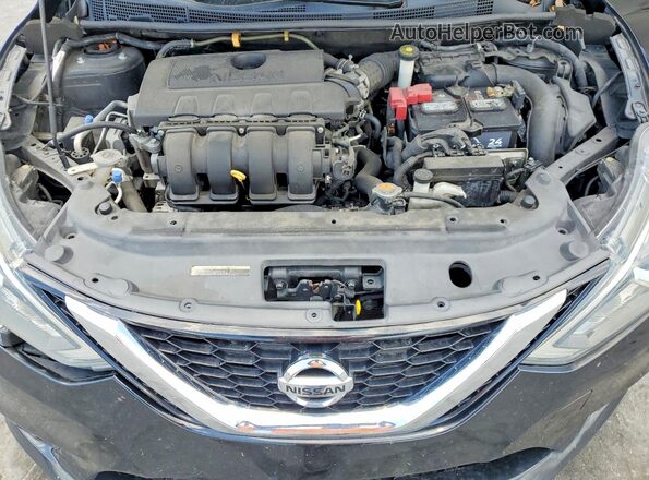 3N1AB7AP1JY316729 2018 NISSAN SENTRA Black Вид задньої частини салону
