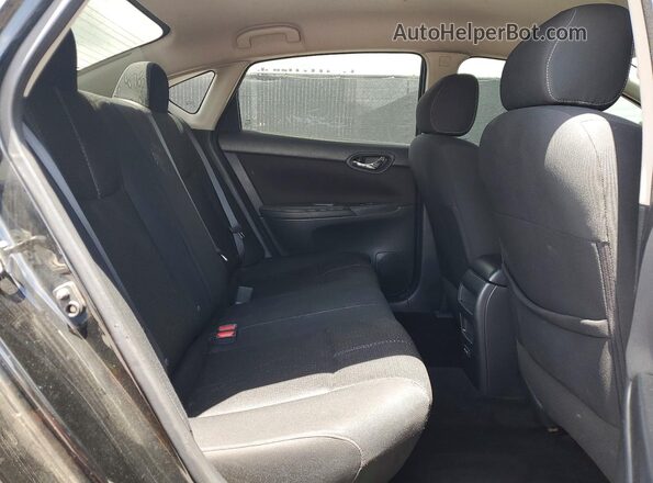 3N1AB7AP1JY316729 2018 NISSAN SENTRA Black Вид задніх сидінь