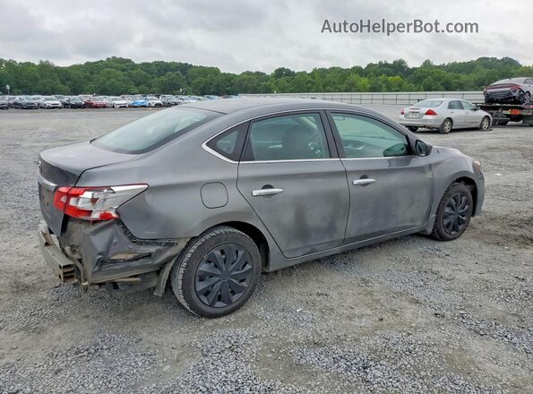 3N1AB7AP1JY320277 2018 NISSAN SENTRA Gray Tył prawy