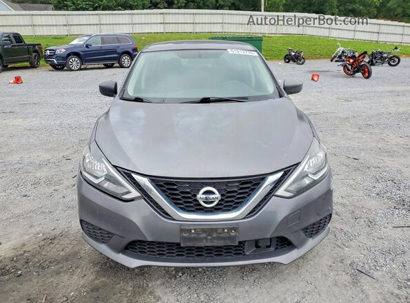 3N1AB7AP1JY320277 2018 NISSAN SENTRA Gray Widok z przodu