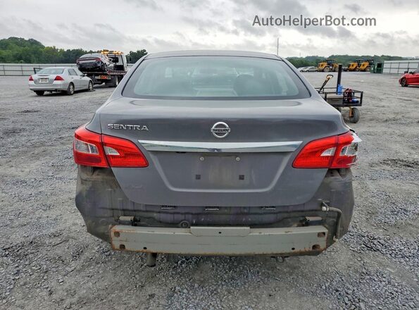 3N1AB7AP1JY320277 2018 NISSAN SENTRA Gray Widok z tyłu