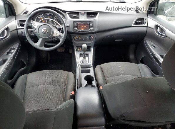 3N1AB7AP1JY320277 2018 NISSAN SENTRA Gray Widok deski rozdzielczej