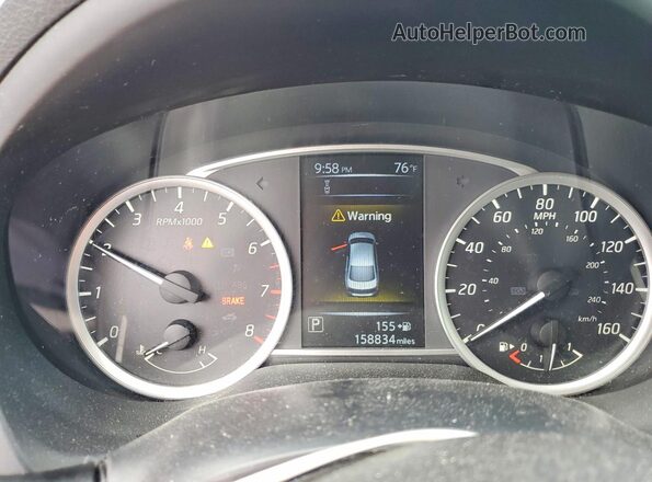 3N1AB7AP1JY327925 2018 NISSAN SENTRA Blue Vista del cuadro de instrumentos