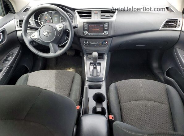 3N1AB7AP1JY327925 2018 NISSAN SENTRA Blue Vista del salpicadero