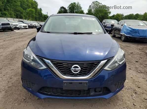 3N1AB7AP1JY327925 2018 NISSAN SENTRA Blue Vista frontal