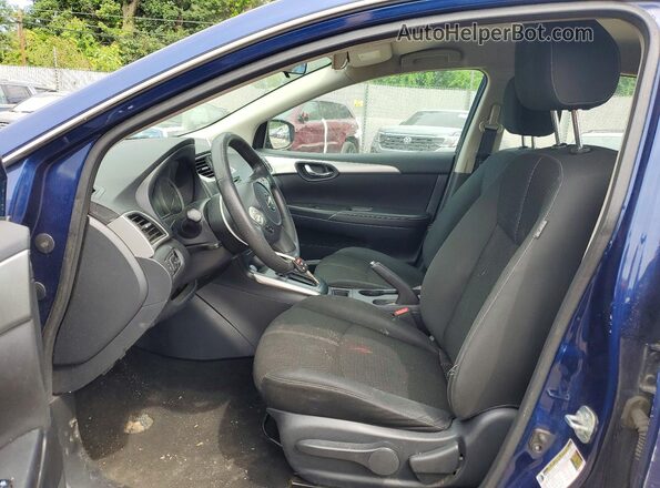 3N1AB7AP1JY327925 2018 NISSAN SENTRA Blue Vista interior delantera