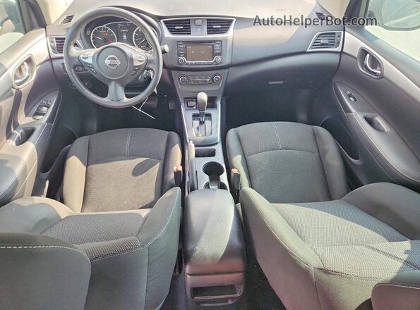 3N1AB7AP1JY329500 2018 NISSAN SENTRA Gray Առջևի վահանակի տեսք