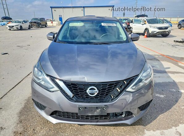 3N1AB7AP1JY329500 2018 NISSAN SENTRA Gray Դիմացի տեսք
