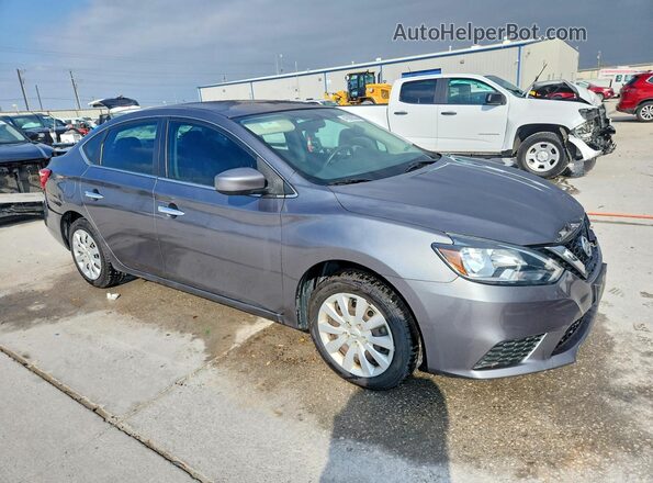 3N1AB7AP1JY329500 2018 NISSAN SENTRA Gray Առջևի աջ