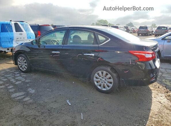 3N1AB7AP1JY340836 2018 NISSAN SENTRA Black უკანა მარცხენა