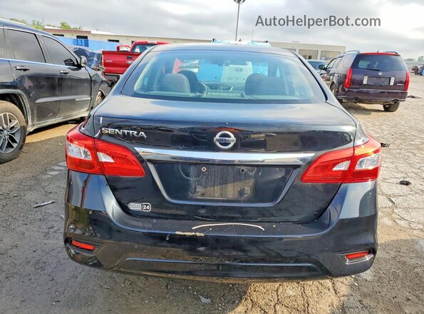 3N1AB7AP1JY340836 2018 NISSAN SENTRA Black უკანა ხედი