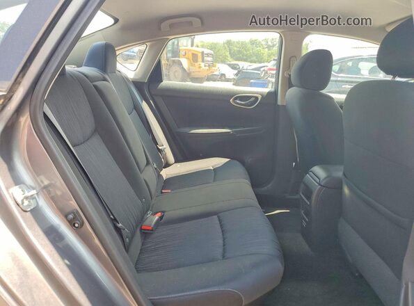 3N1AB7AP1KL605902 2019 NISSAN SENTRA Gray Հետևի նստատեղերի տեսք