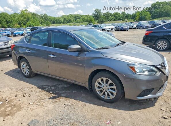 3N1AB7AP1KL605902 2019 NISSAN SENTRA Gray Առջևի աջ