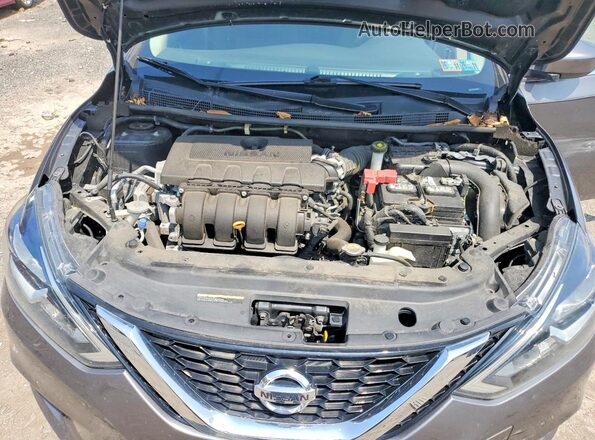 3N1AB7AP1KL605902 2019 NISSAN SENTRA Gray Սալոնի հետևի տեսք