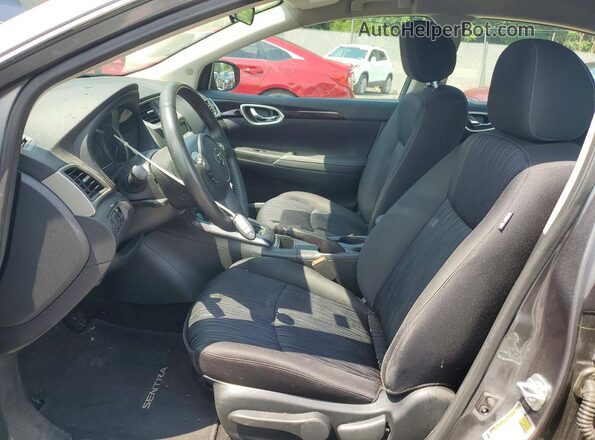 3N1AB7AP1KL605902 2019 NISSAN SENTRA Gray Սալոնի դիմացի տեսք
