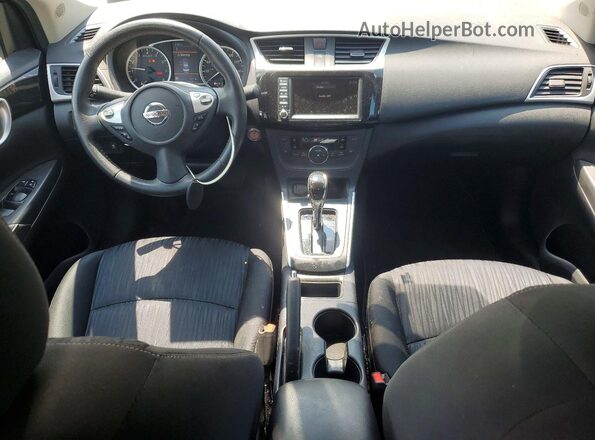 3N1AB7AP1KL605902 2019 NISSAN SENTRA Gray Առջևի վահանակի տեսք