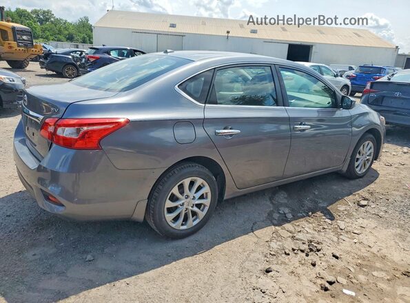 3N1AB7AP1KL605902 2019 NISSAN SENTRA Gray Հետևի աջ