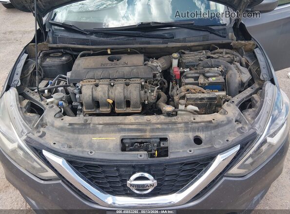 3N1AB7AP1KL620917 2019 NISSAN SENTRA Серый Вид сзади