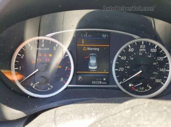 3N1AB7AP1KY210394 2019 NISSAN SENTRA Silver Սարքավորումների վահանակի տեսք