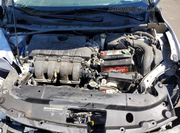 3N1AB7AP1KY210394 2019 NISSAN SENTRA Silver Սալոնի հետևի տեսք