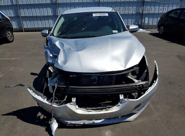 3N1AB7AP1KY210394 2019 NISSAN SENTRA Silver Դիմացի տեսք