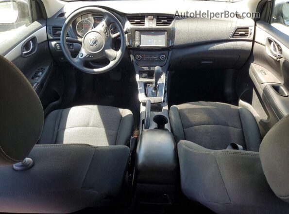 3N1AB7AP1KY210394 2019 NISSAN SENTRA Silver Առջևի վահանակի տեսք