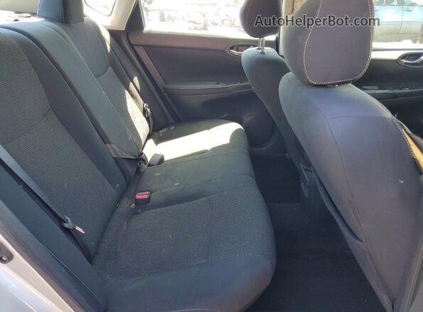 3N1AB7AP1KY210394 2019 NISSAN SENTRA Silver Հետևի նստատեղերի տեսք