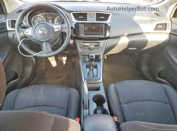 3N1AB7AP1KY219001 2019 NISSAN SENTRA Burgundy Առջևի վահանակի տեսք