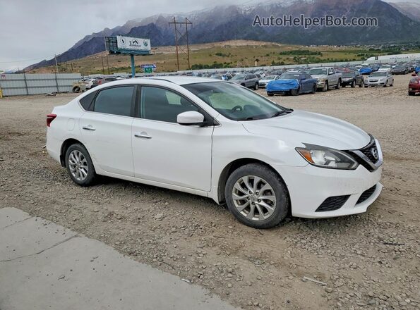 3N1AB7AP1KY237417 2019 NISSAN SENTRA White Առջևի աջ