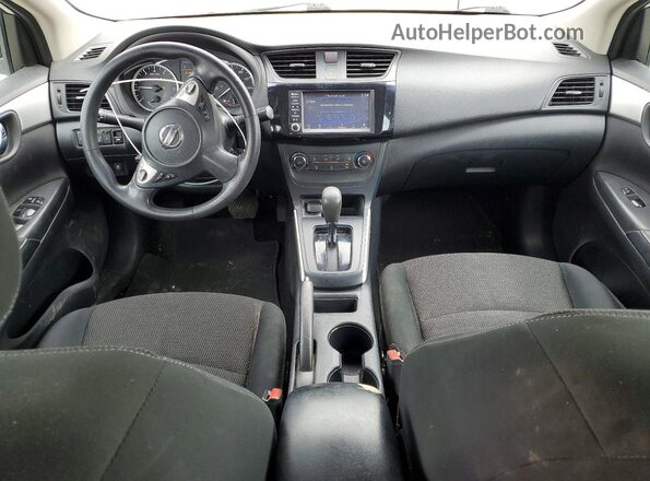 3N1AB7AP1KY237417 2019 NISSAN SENTRA White Առջևի վահանակի տեսք