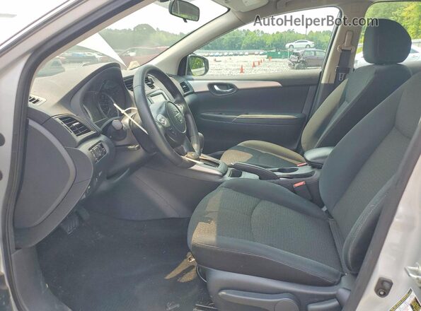3N1AB7AP1KY257411 2019 NISSAN SENTRA Silver Vista interior delantera