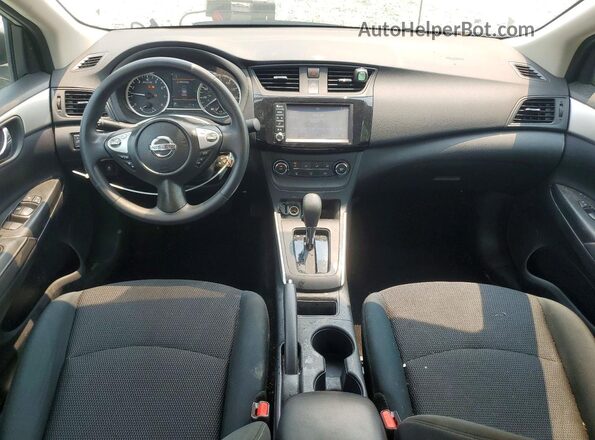 3N1AB7AP1KY257411 2019 NISSAN SENTRA Silver Vista del salpicadero