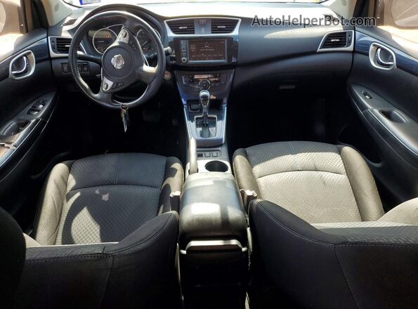 3N1AB7AP1KY265380 2019 NISSAN SENTRA Gray Dashboard view