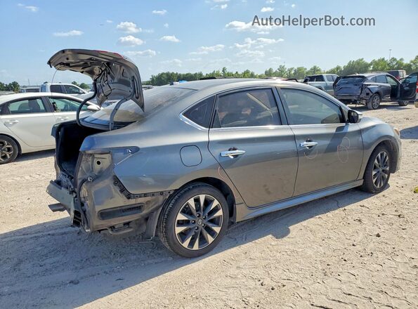 3N1AB7AP1KY265380 2019 NISSAN SENTRA Gray Rear right