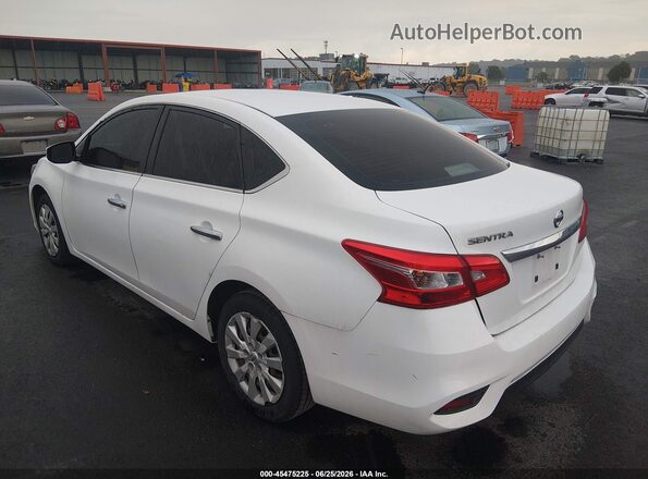 3N1AB7AP1KY277870 2019 NISSAN SENTRA White Tył lewy