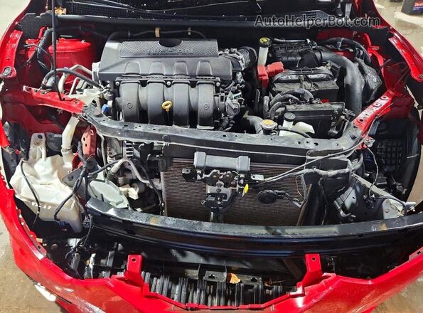 3N1AB7AP1KY293096 2019 NISSAN SENTRA Red 