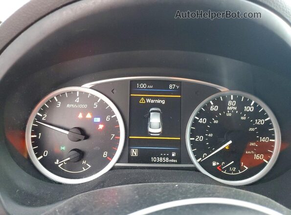 3N1AB7AP1KY308325 2019 NISSAN SENTRA Red Widok zestawu wskaźników