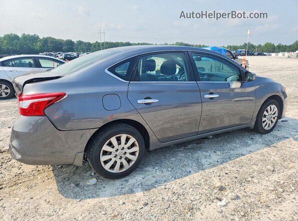 3N1AB7AP1KY310267 2019 NISSAN SENTRA Gray Задня права чверть